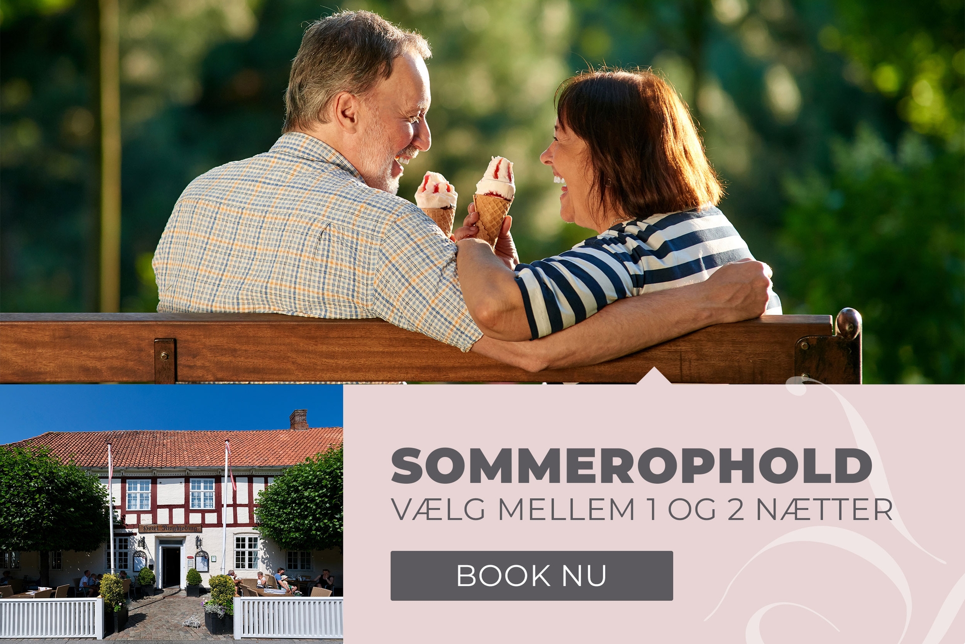 Sommerophold i Ringkøbing ved Vesterhavet